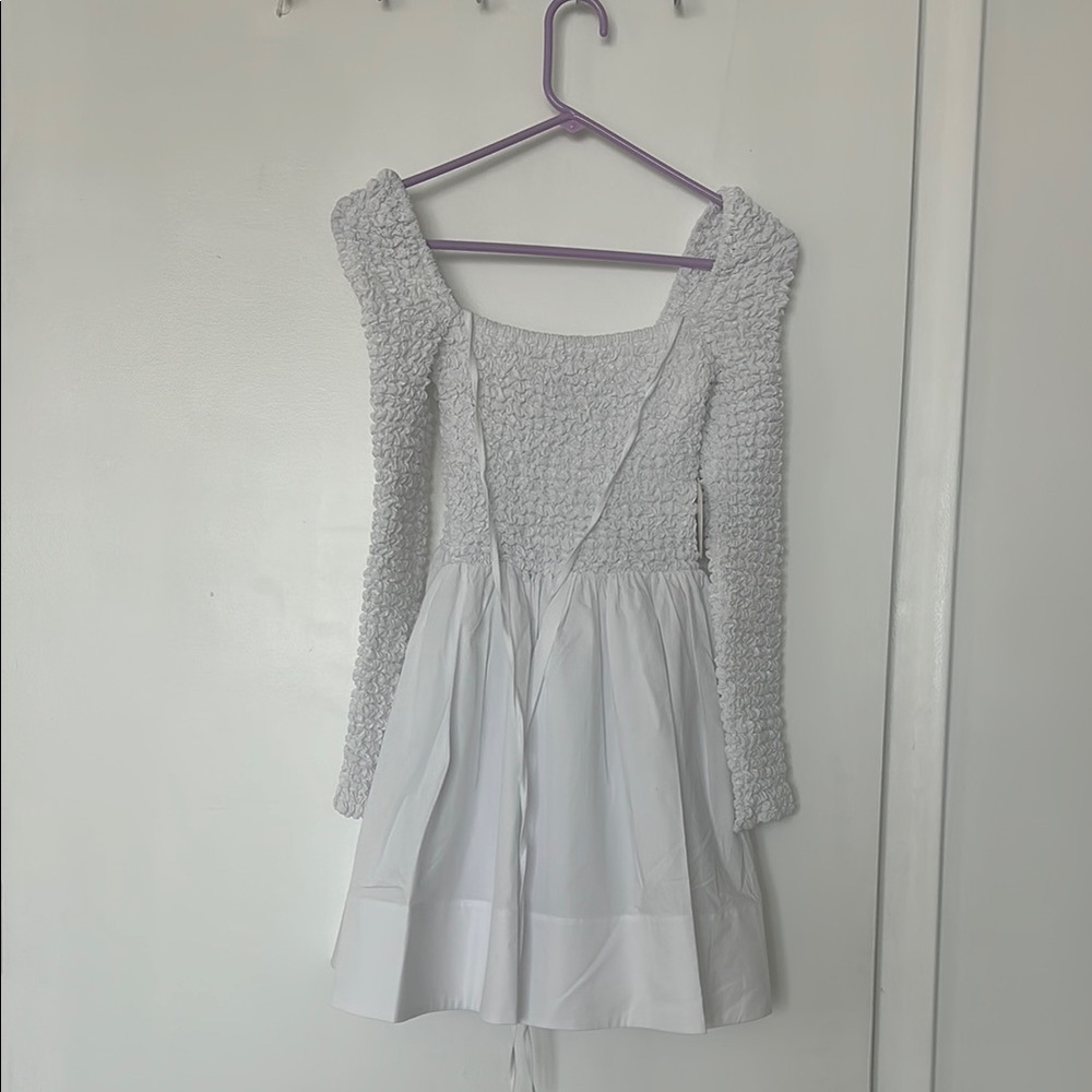 STAUD Cassidy Long Sleeve Dress